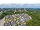Wide aerial view of the community and surrounding areas at 3701 Allegretto Cir, Atlanta, GA 30339
