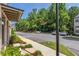 Townhomes with ample parking and tree-lined street at 3701 Allegretto Cir, Atlanta, GA 30339
