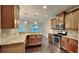 Kitchen with granite countertops and stainless steel appliances at 9378 Lantana Trl, Jonesboro, GA 30238