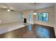 Breakfast area with dark hardwood flooring at 9378 Lantana Trl, Jonesboro, GA 30238