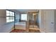 Bathroom with soaking tub, shower, and tile flooring at 9378 Lantana Trl, Jonesboro, GA 30238