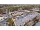 Aerial view of community, showing building layout and parking at 6851 Roswell Rd # B8, Sandy Springs, GA 30328