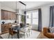 Elegant dining room with modern table and chairs at 3012 Sunset Pass, Canton, GA 30114