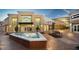 Upscale outdoor shopping center with water fountain and benches at 3012 Sunset Pass, Canton, GA 30114