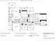 Two-story home floor plan with 4 bedrooms and 3 baths at 3012 Sunset Pass, Canton, GA 30114