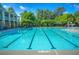 Inviting community lap pool with plenty of space for swimming and relaxation at 3012 Sunset Pass, Canton, GA 30114