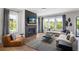 Relaxing living room with a fireplace and comfortable seating at 3012 Sunset Pass, Canton, GA 30114