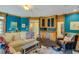 Cozy Gathering room with built-in bar and comfortable seating at 161 Blair Valley Ne Dr, Marietta, GA 30060