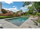 Inviting inground pool with spacious patio at 161 Blair Valley Ne Dr, Marietta, GA 30060