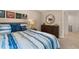 Bright bedroom with a comfortable bed and dresser at 318 Elgin Dr, Lawrenceville, GA 30045