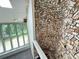 Unique interior with stone wall and large windows at 1809 Silver Ridge Ct, Stone Mountain, GA 30087
