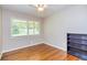 Bright bedroom with hardwood floors and ample natural light at 2638 Shetland Dr, Decatur, GA 30033