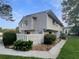 Townhome exterior with fenced backyard and patio at 1472 Pine Log Ne Rd, Conyers, GA 30012