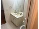 Small bathroom with single vanity, toilet, and shower at 265 Regal Dr, Lawrenceville, GA 30046