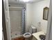 Bathroom with shower, toilet and sink at 265 Regal Dr, Lawrenceville, GA 30046