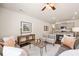 Cozy living room with open floor plan and adjacent kitchen view at 348 Elgin Dr # 162, Lawrenceville, GA 30045