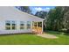 New home with deck and wooded backyard at 3739 Tielman St, Snellville, GA 30078