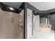 Bathroom with shower, soaking tub and marble finishes at 3435 Kingsboro Ne Rd # 1201, Atlanta, GA 30326
