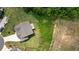 Aerial view of a house with a large backyard and surrounding green space at 37 Ridgeline Nw Way, Cartersville, GA 30121