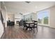Spacious living room with fireplace and access to deck at 37 Ridgeline Nw Way, Cartersville, GA 30121