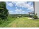 Landscaped backyard with deck, offering scenic views at 37 Ridgeline Nw Way, Cartersville, GA 30121