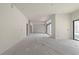 Spacious basement with large windows and sliding doors at 2147 Briarwillow Ne Dr, Atlanta, GA 30345
