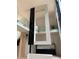 Two-story high contemporary fireplace with marble surround at 2147 Briarwillow Ne Dr, Atlanta, GA 30345