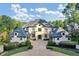 Elegant home's exterior features a grand entrance and manicured landscaping at 4317 Oglethorpe Nw Loop, Acworth, GA 30101