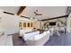 Spacious outdoor kitchen with seating and large screen TV at 3206 Arden Rd, Atlanta, GA 30305