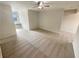 Spacious bedroom with carpet, ceiling fan, and window seat at 3266 Henderson Mill Rd # C, Atlanta, GA 30341