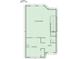 First floor plan with living room, kitchen, and half bath at 2469 Piering Dr, Lithonia, GA 30038