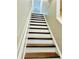 View of a clean, simple staircase at 603 Brighton Ct, Norcross, GA 30071