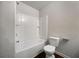 Clean bathroom with tub and shower at 2136 Chadwick Sw Rd, Atlanta, GA 30331