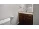 Bathroom with vanity and toilet at 2136 Chadwick Sw Rd, Atlanta, GA 30331