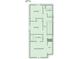 Second floor plan includes bedrooms and full baths at 2136 Chadwick Sw Rd, Atlanta, GA 30331
