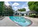 Inviting outdoor pool with plenty of lounge chairs at 2870 Pharr Court South Nw # 607, Atlanta, GA 30305