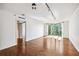 Bright living room with hardwood floors and large windows at 2870 Pharr Court South Nw # 607, Atlanta, GA 30305