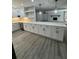 Modern kitchen featuring white cabinets and quartz countertops at 3503 Larkspur Ter, Decatur, GA 30032