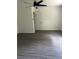 Large bedroom with ceiling fan and hardwood floors at 3503 Larkspur Ter, Decatur, GA 30032
