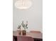 Modern dining table centerpiece with minimalist decor and plants at 2769 Glenvalley Dr, Decatur, GA 30032