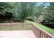 Deck with backyard view, offering a peaceful outdoor space at 1972 Flowering Dr, Grayson, GA 30017