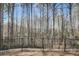 Spacious backyard with tall trees and privacy fence at 5150 Longview Run, Decatur, GA 30035