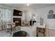 Relaxing living room with a fireplace and comfortable seating at 5150 Longview Run, Decatur, GA 30035