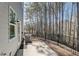 Private patio with treeline view, perfect for relaxing or entertaining at 5150 Longview Run, Decatur, GA 30035