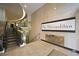 Elegant building entrance with escalator and The Metropolitan sign at 20 Marietta Nw St # 3G, Atlanta, GA 30303