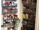 Well-organized pantry with ample shelving for food storage at 40 Templeton Ln, Villa Rica, GA 30180