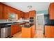 Spacious kitchen with island, stainless steel appliances, and hardwood floors at 2990 Mountain Ne Trce, Roswell, GA 30075