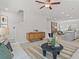 Modern living room with sectional sofa and wood coffee table at 77 Werner Brook Way, Atlanta, GA 30354