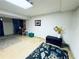 Unfinished basement with exposed brick, ample storage space, and flooring at 2606 Ramblewood Ct, Acworth, GA 30102
