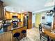 Modern kitchen with granite countertops and wood cabinets at 2606 Ramblewood Ct, Acworth, GA 30102